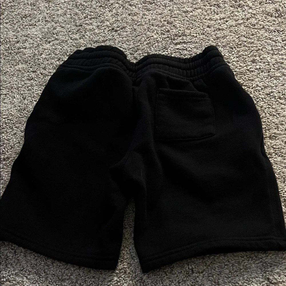 New FabKids Blue and Black Shorts Set